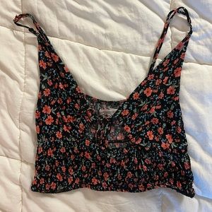 Urban Outfitters Floral Crop Top